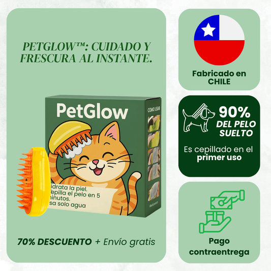 PetGlow™: Deja tu casa limpia y su pelaje brillante.