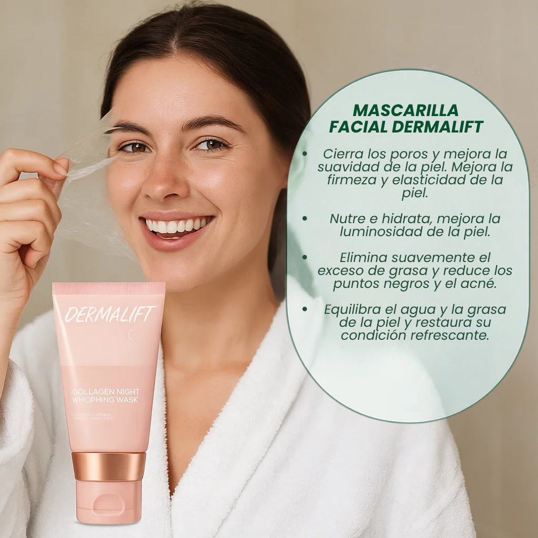 Dermalift™: El Secreto de una Piel Joven al Dormir.