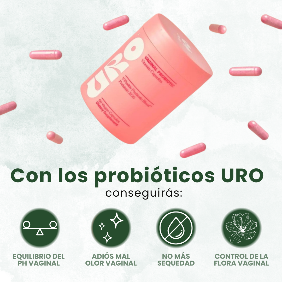 Cápsulas Probióticas: Mejora la salud íntima-URO™