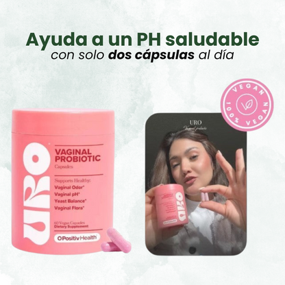 Cápsulas Probióticas: Mejora la salud íntima-URO™