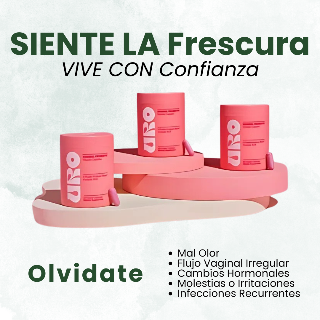 Cápsulas Probióticas: Mejora la salud íntima-URO™