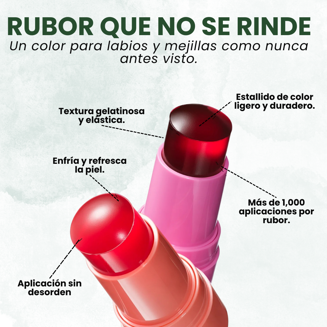 Rubor en gelatina: Hidratación, frescura y color - Hush Blush™